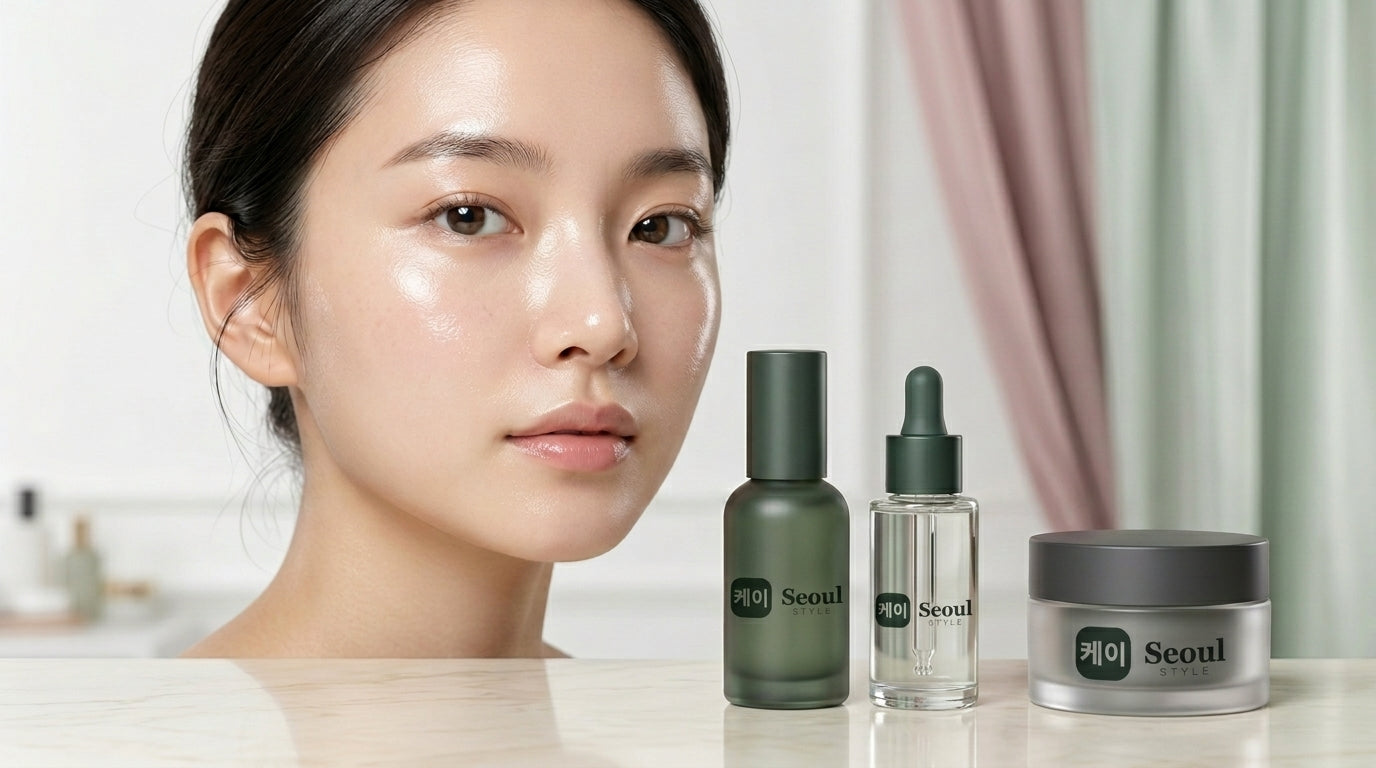Korean glass skin routine
