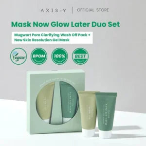 AXIS-Y Mask Now Glow Later Duo Set