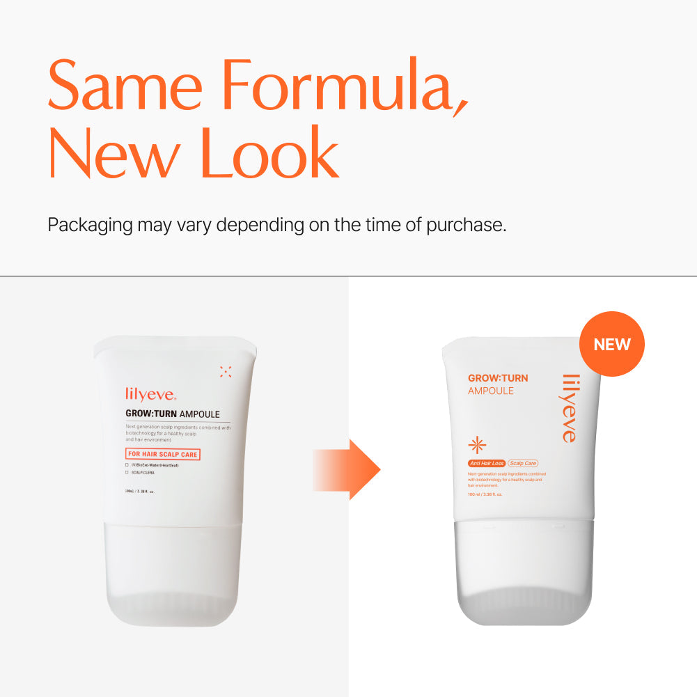 Anti hair loss serum with built-in brush applicator for precise scalp application