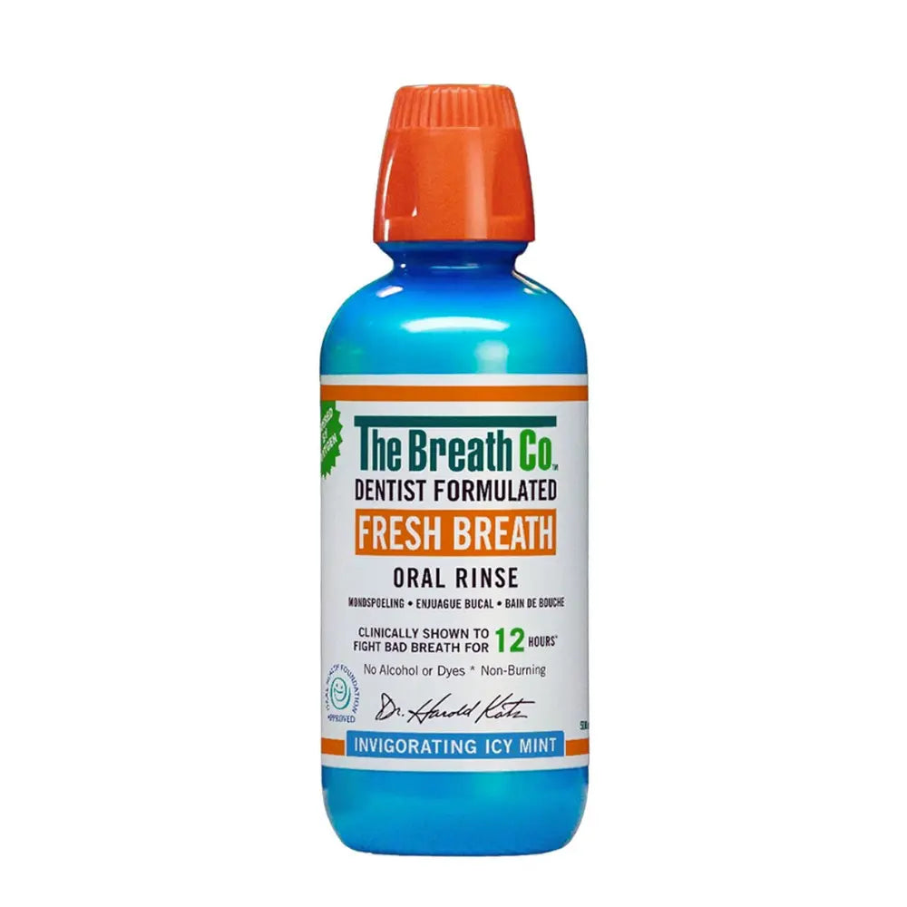 غسول الفم The Breath Co بتركيبة طبيب الأسنان لنفس منعش