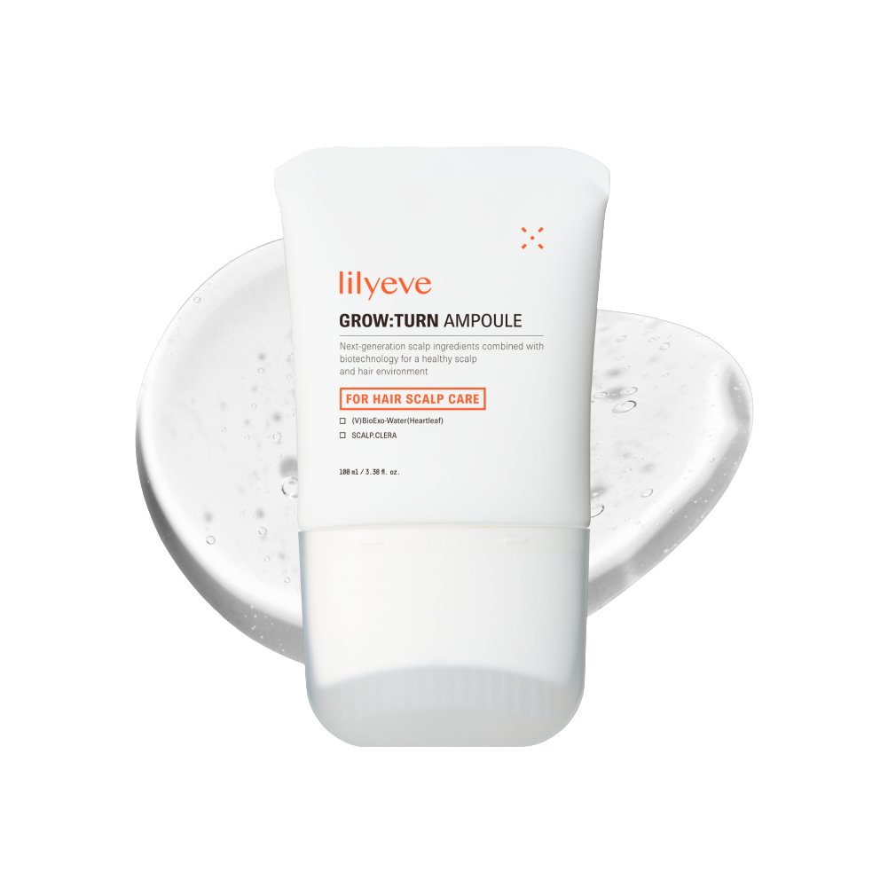 Lilyeve Growturn Hair Serum with Brush - Exosome-powered scalp treatment for thinning hair