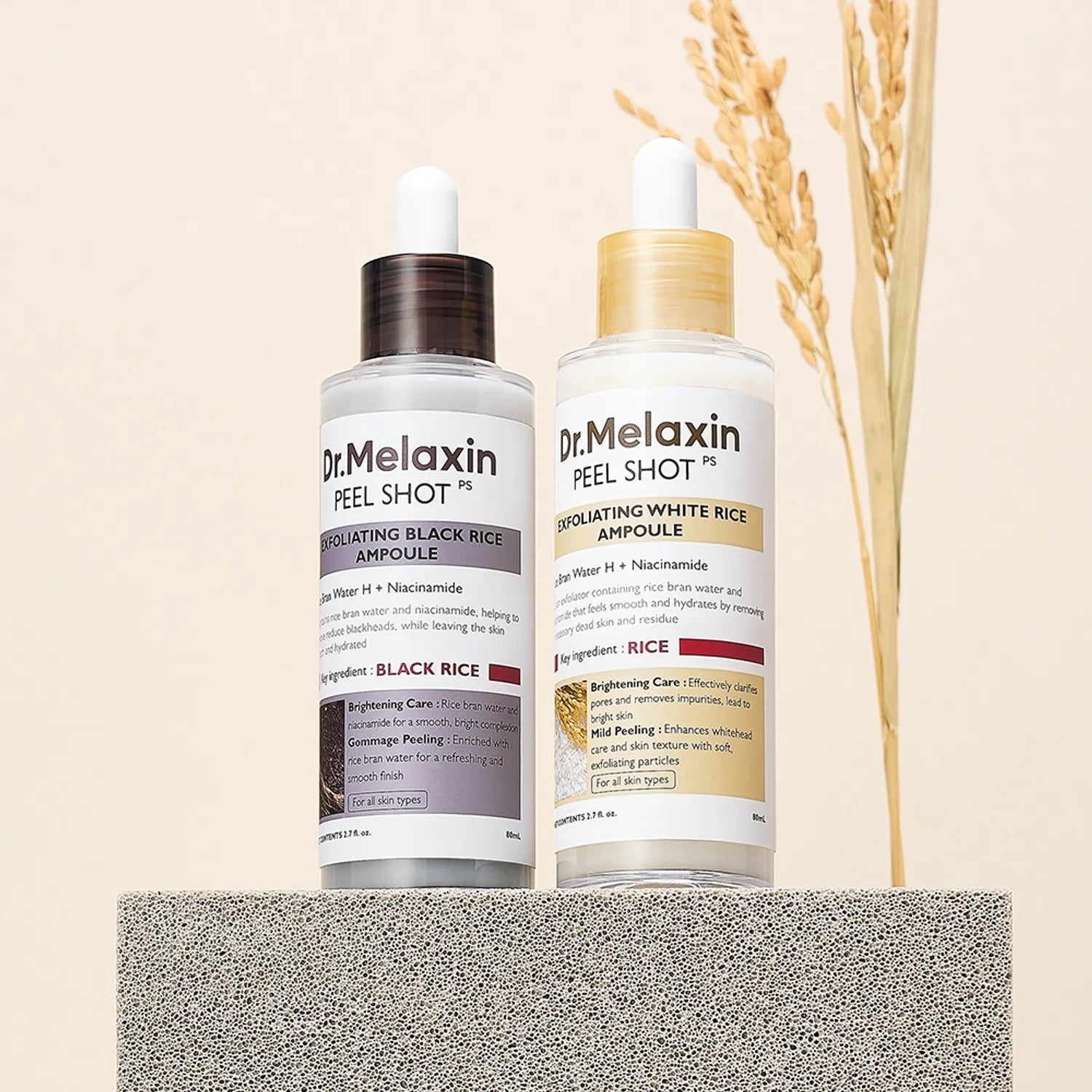 Dr.Melaxin Rice Peel Ampoule Set