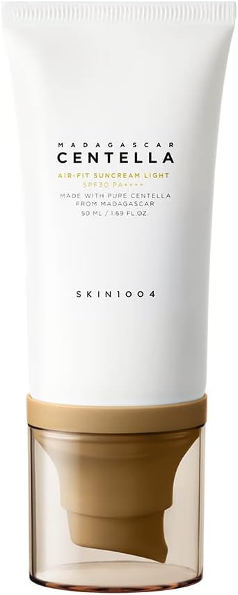 SKIN1004 مادغشقر سينتيلا إير-فيت واقي الشمس الخفيف