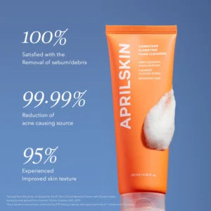 APRILSKIN Real Carrotene Acne Foam Cleanser