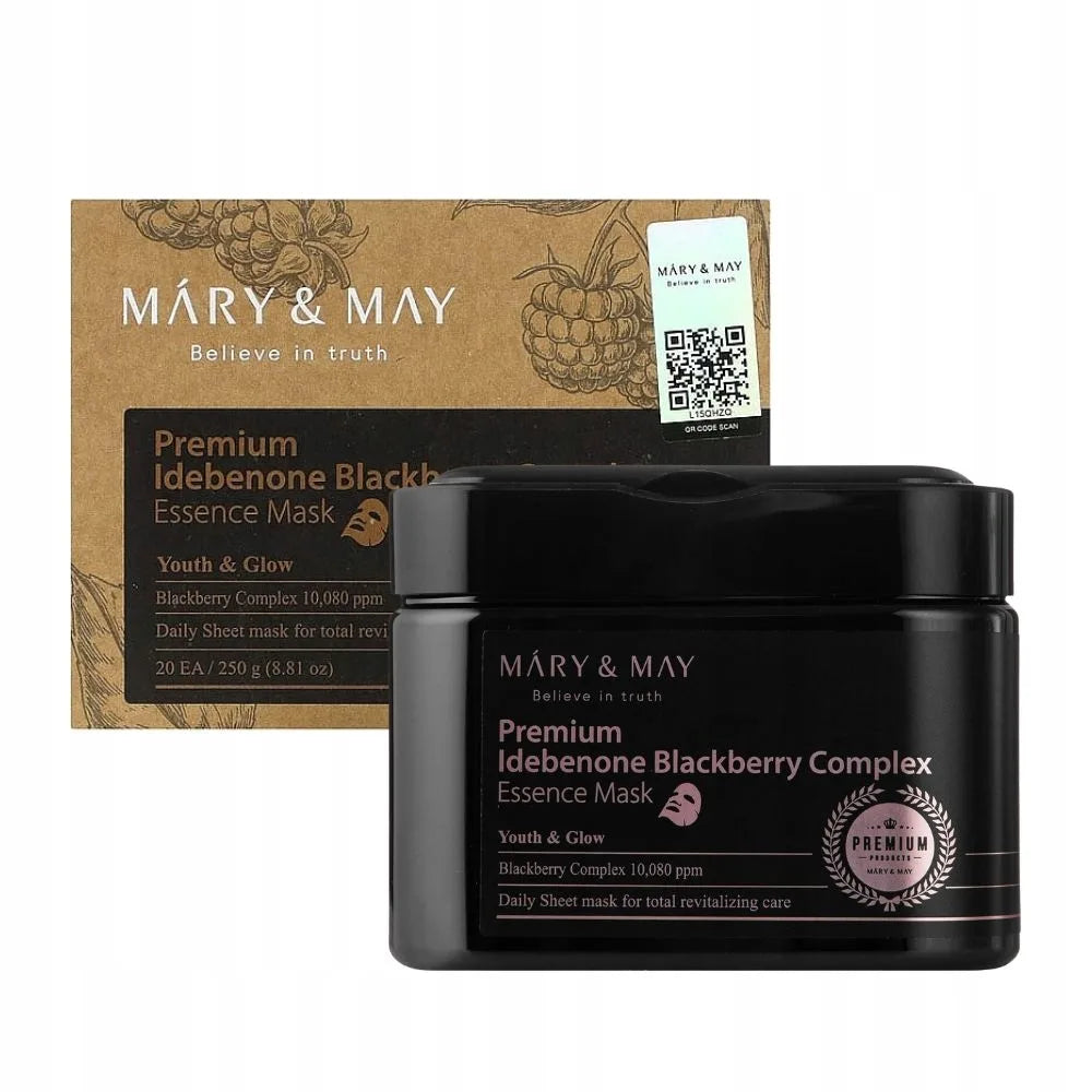 Mary&May Premium Idebenon Blackberry Complex Ampoule Mask