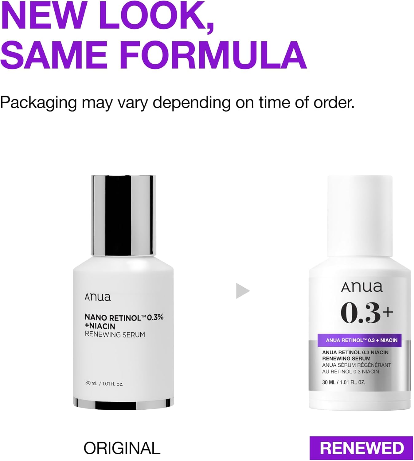 Anua Nano Retinol 0.3% Niacin Serum