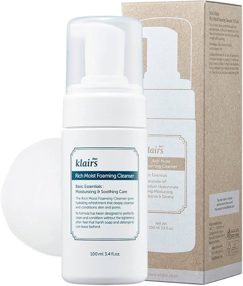 Dear Klairs Rich Moist Foaming Cleanser