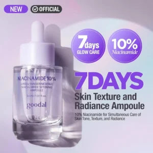 GOODAL Green Tangerine Vita C Niacinamide 10% Toning Ampoule