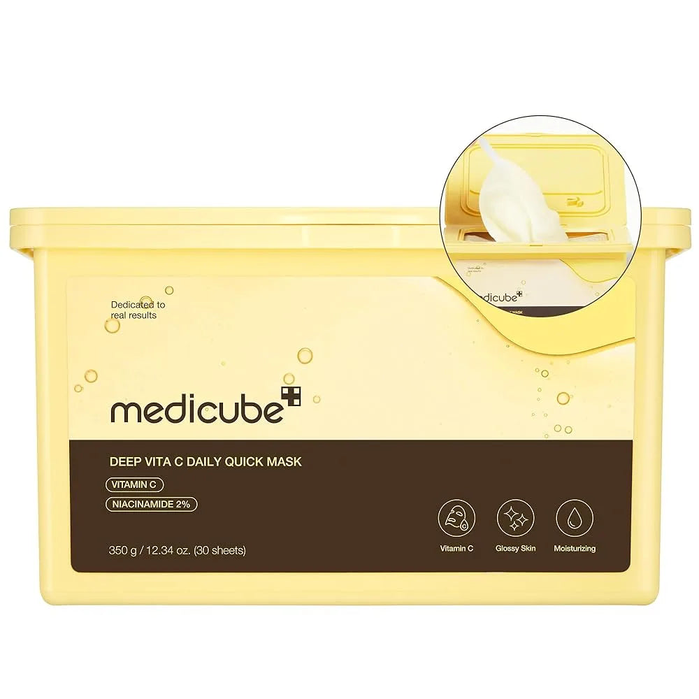 MEDICUBE قناع فيتا سي العميق اليومي السريع