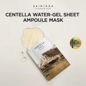 SKIN1004 Madagascar Centella Watergel Sheet Ampoule Mask (5 قطع)