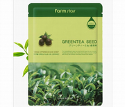 Farmstay Visible Difference Mask Sheet Green Tea Seed (1ea)