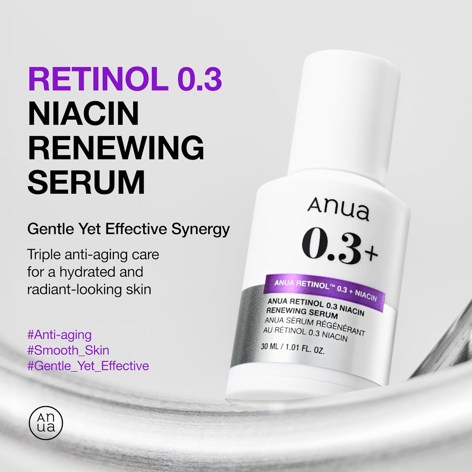 Anua Nano Retinol 0.3% Niacin Serum