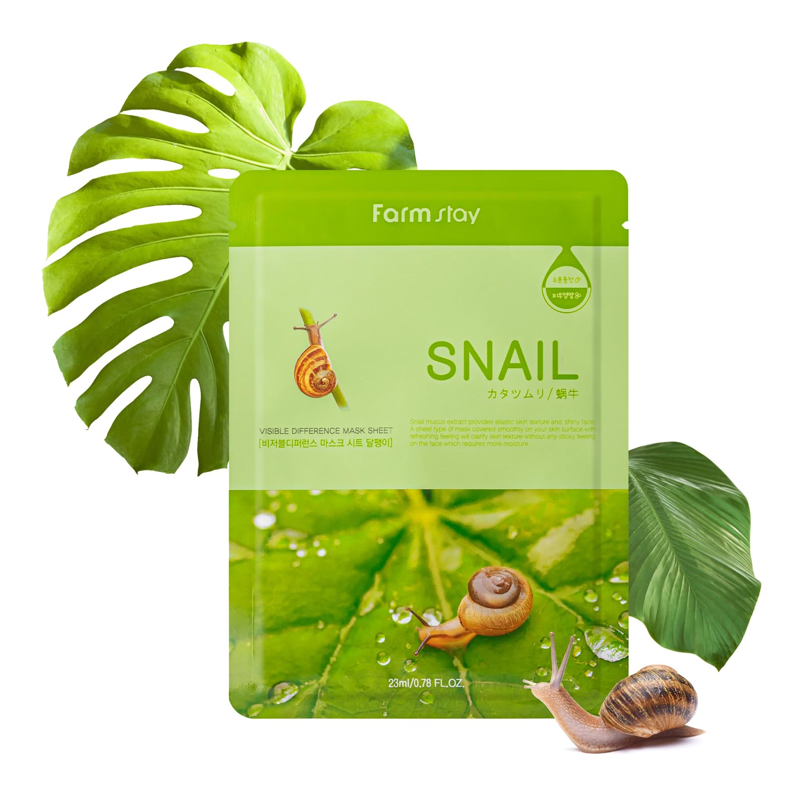 Farmstay Visible Difference Mask Sheet Snail (1ea)