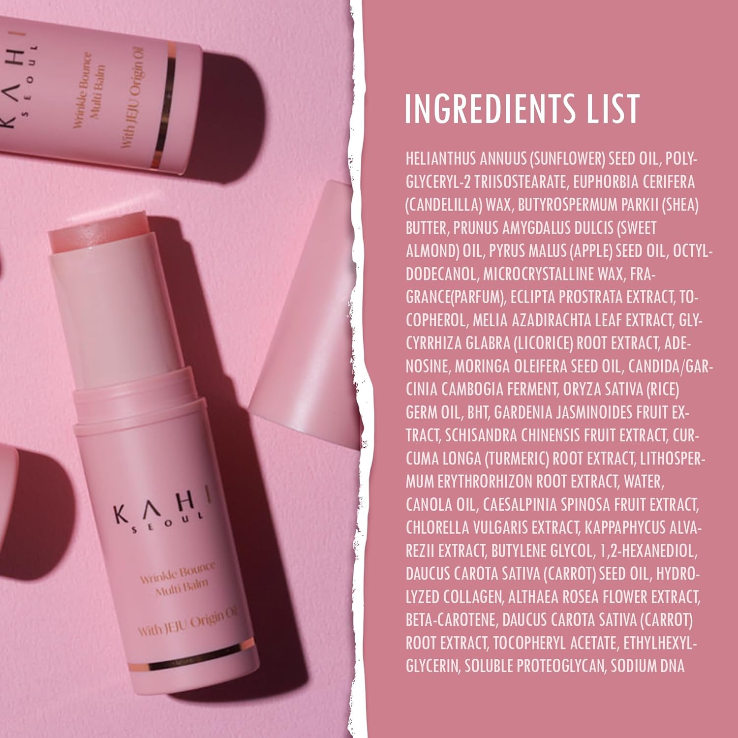 Rich nourishing balm with Shea butter and sunflower oil for dry skin