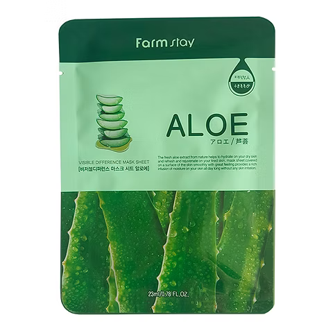Farmstay Aloe Visible Difference Mask Sheet (1ea)