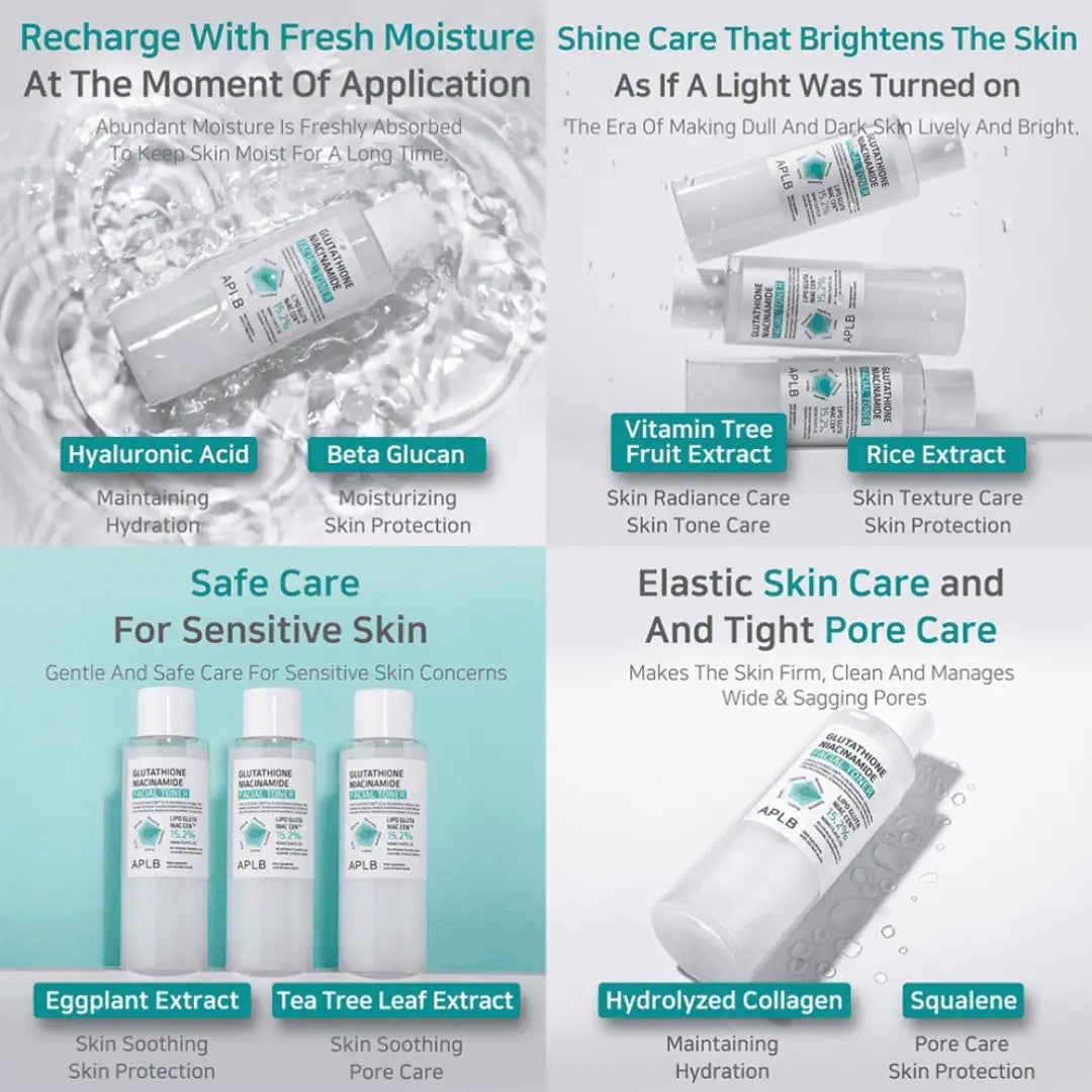 APLB Glutathione Niacinamide Facial Toner