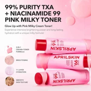 APRILSKIN TXA Niacinamide 99 Milky Toner