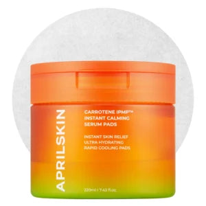 APRILSKIN Carrotene IPMP Instant Calming Serum Pads