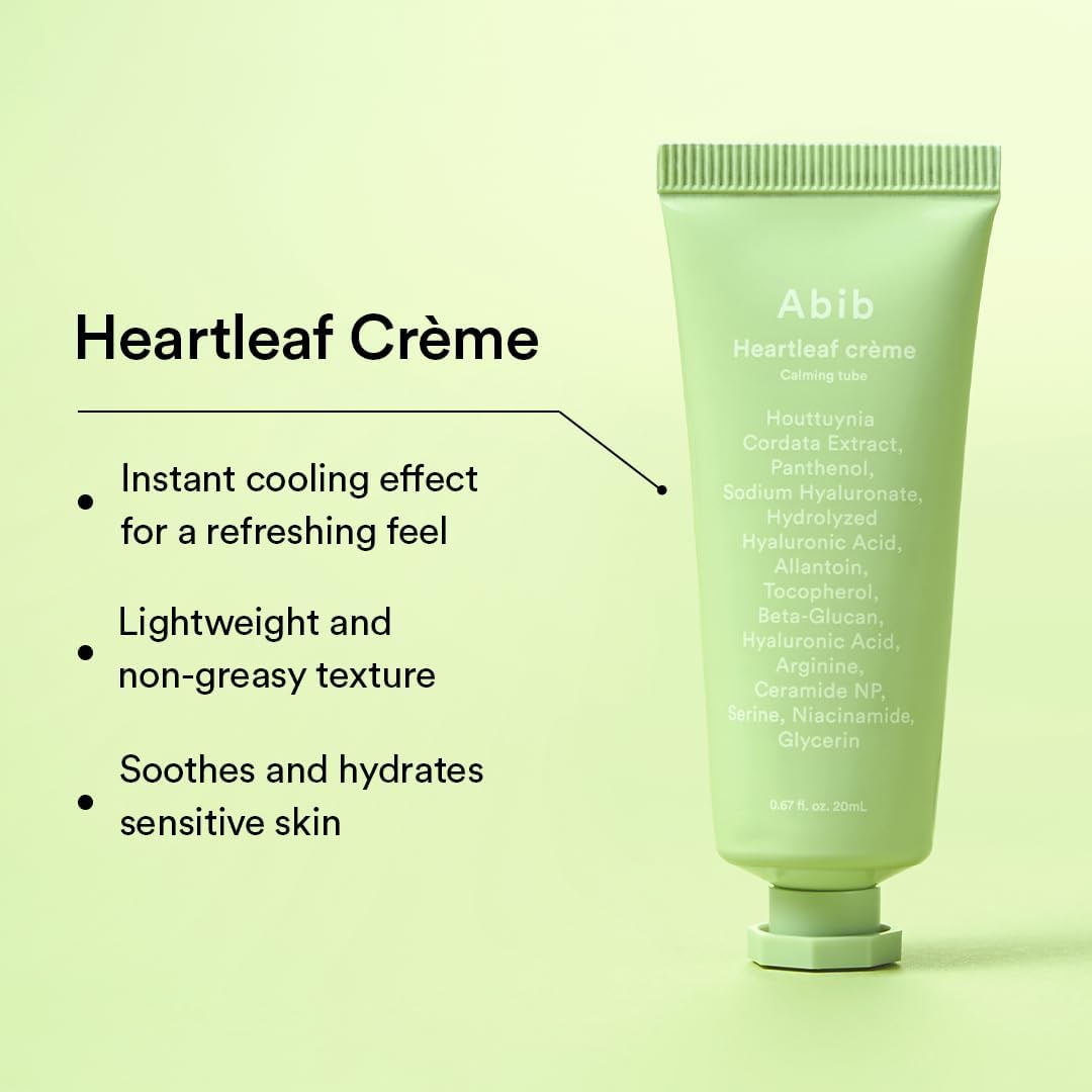 Heartleaf skincare set with centella TECA hyaluronic acid and panthenol
