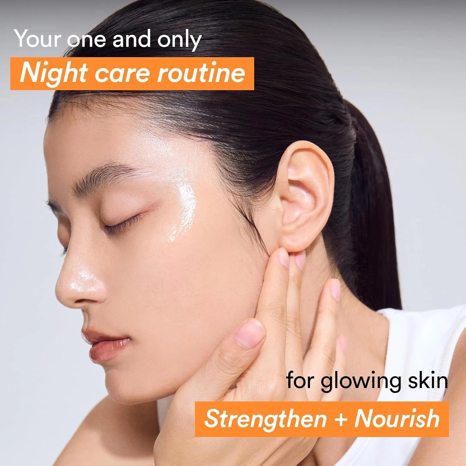 Barrier-supporting sleeping mask for plump hydrated skin