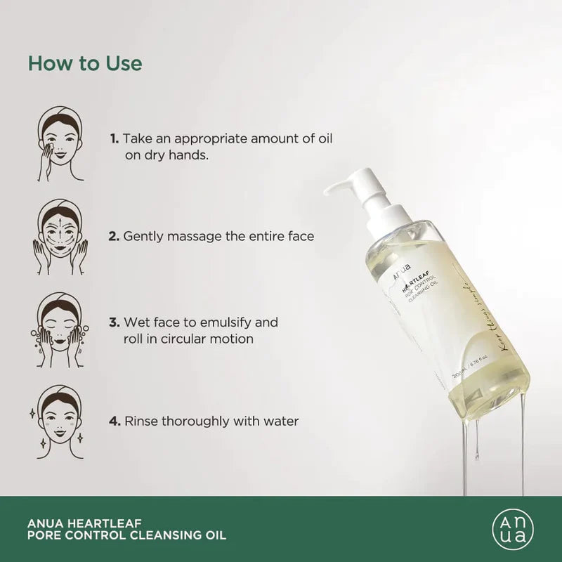 ANUA Heartleaf Pore Control Cleansing Oil Mini