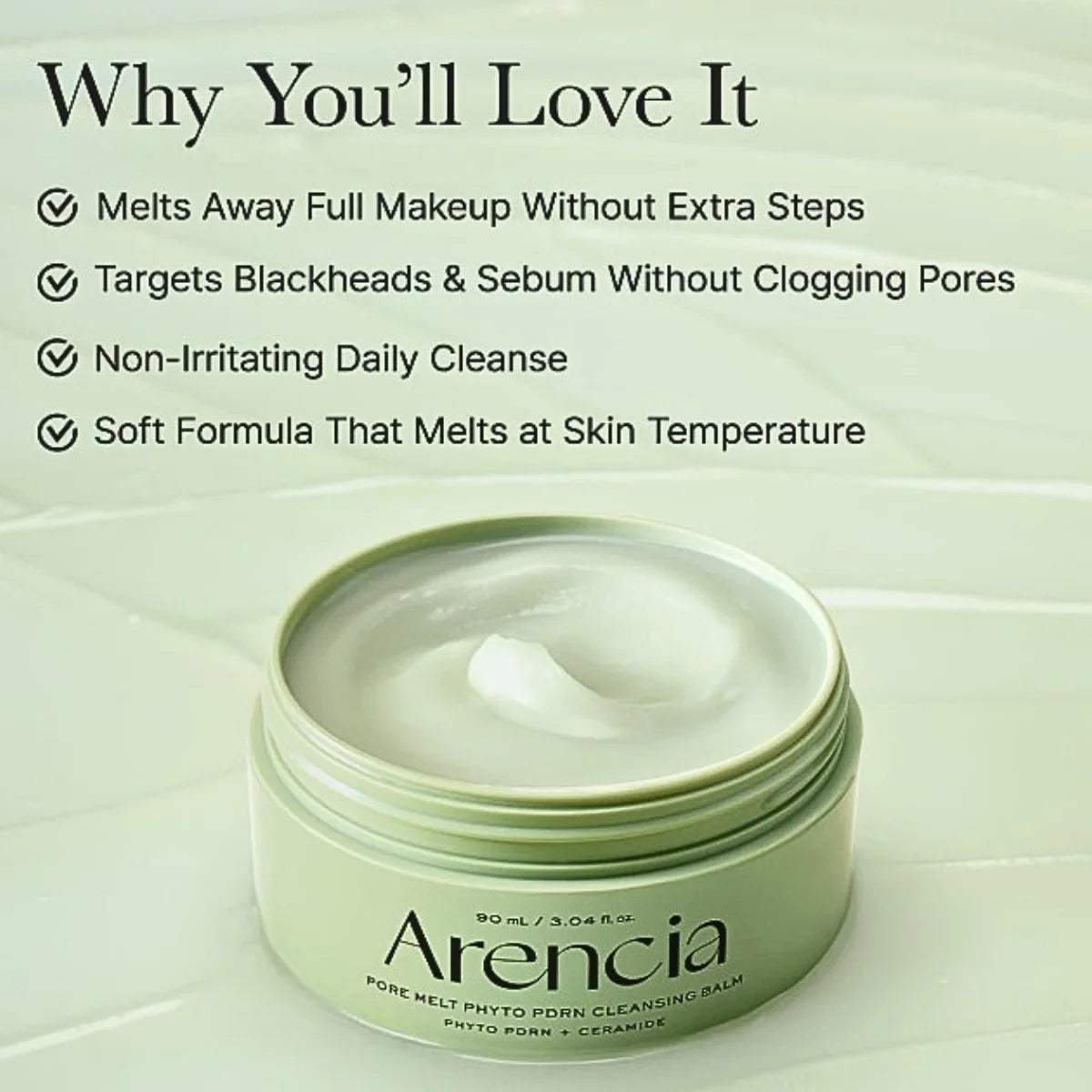 Arencia Pore Melt Phyto PDRN Cleansing Balm