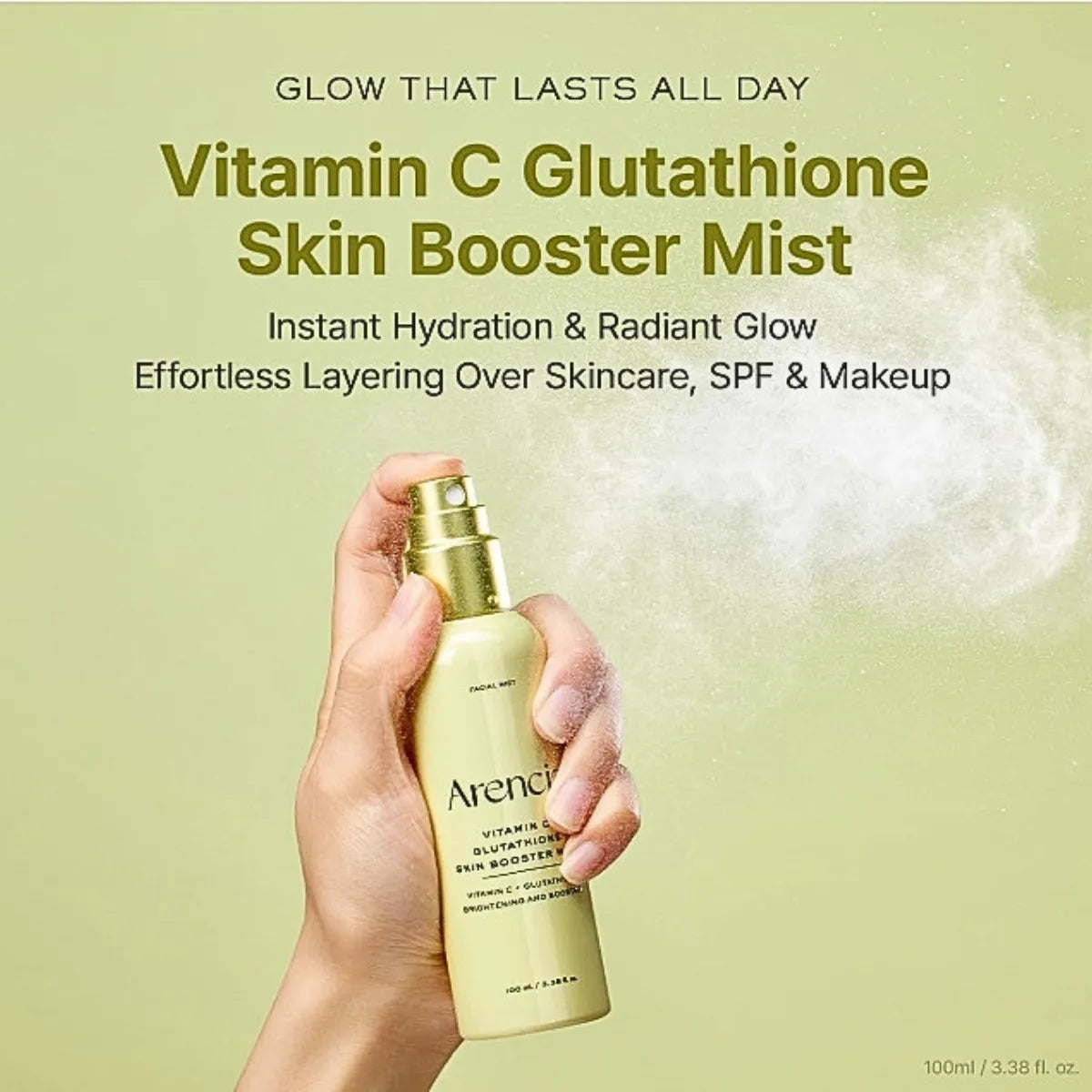 Arencia Vitamin C Glutathione Skin Booster Mist