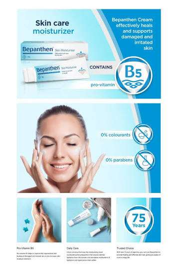 Bepanthen Moisturizing Cream For Dry Skin