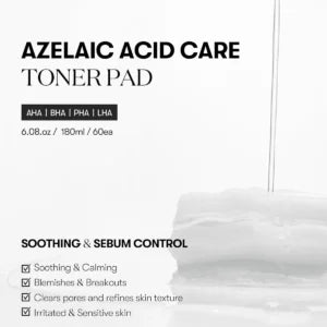 VT Cosmetics Azelaic Acid Toner Pad
