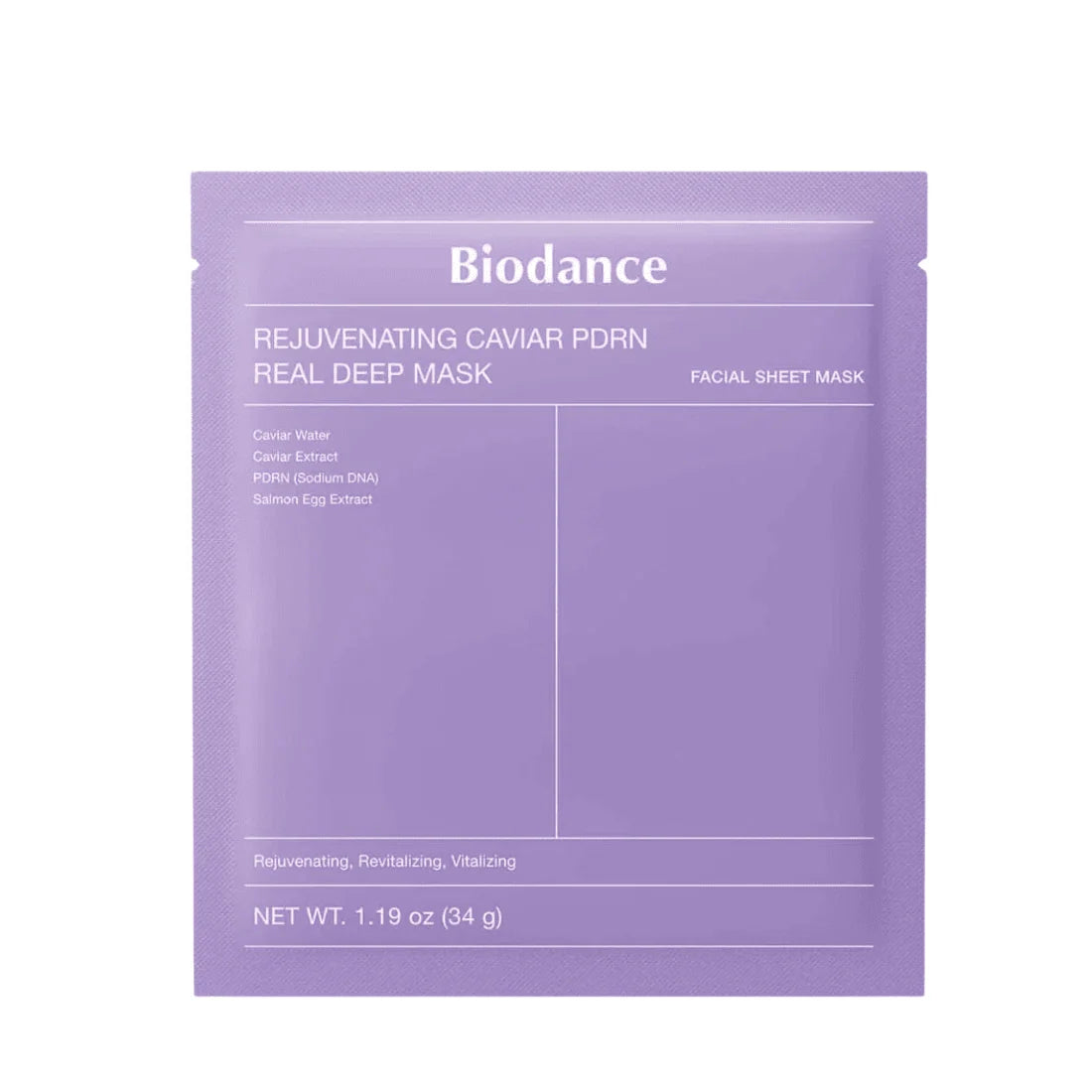 Biodance Rejuvenating Caviar PDRN Real Deep Mask (1ea)
