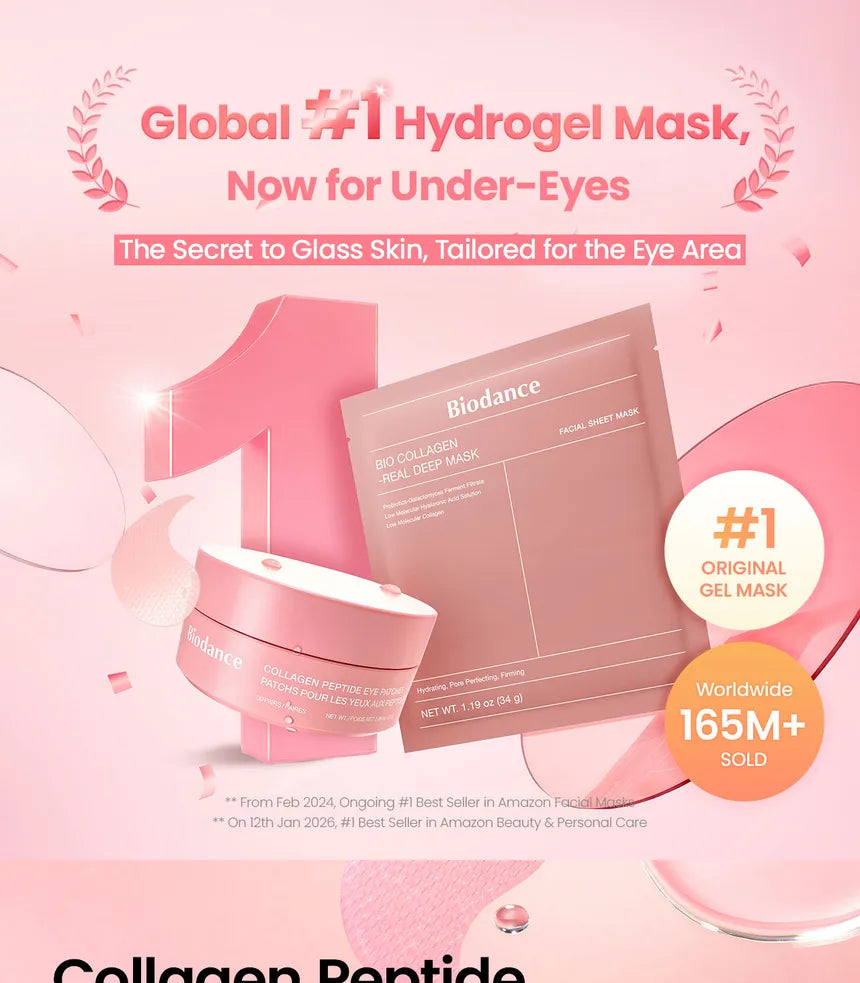 Biodance Collagen Peptide Eye Patches