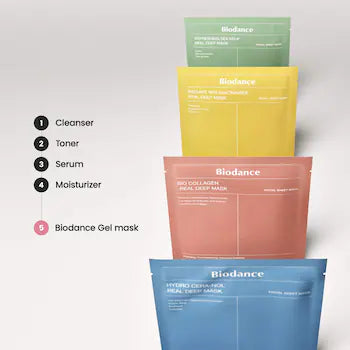 Biodance Real Deep Mask Set (4 types4ea)