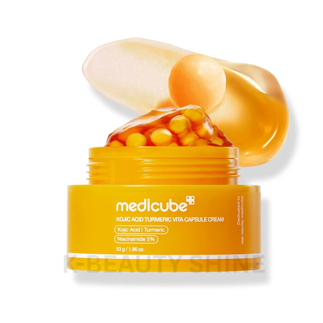 MEDICUBE كريم كبسولات الكركم وحمض الكوجيك فيتا