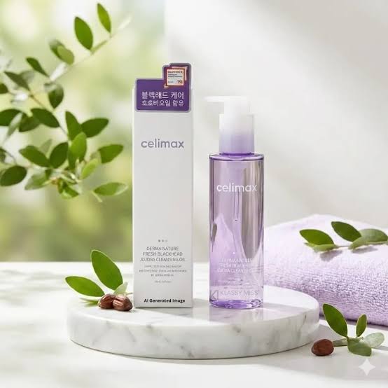 Celimax Fresh Blackhead Jojoba Cleansing Oil – lightweight oil cleanse for clearer pores