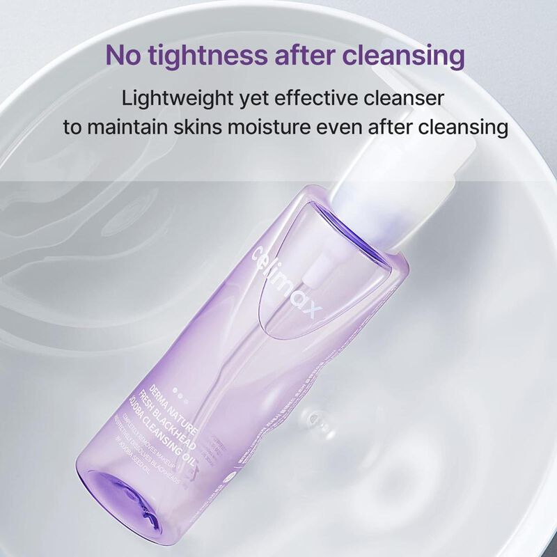 Celimax Fresh Blackhead Jojoba Cleansing Oil – lightweight oil cleanse for clearer pores