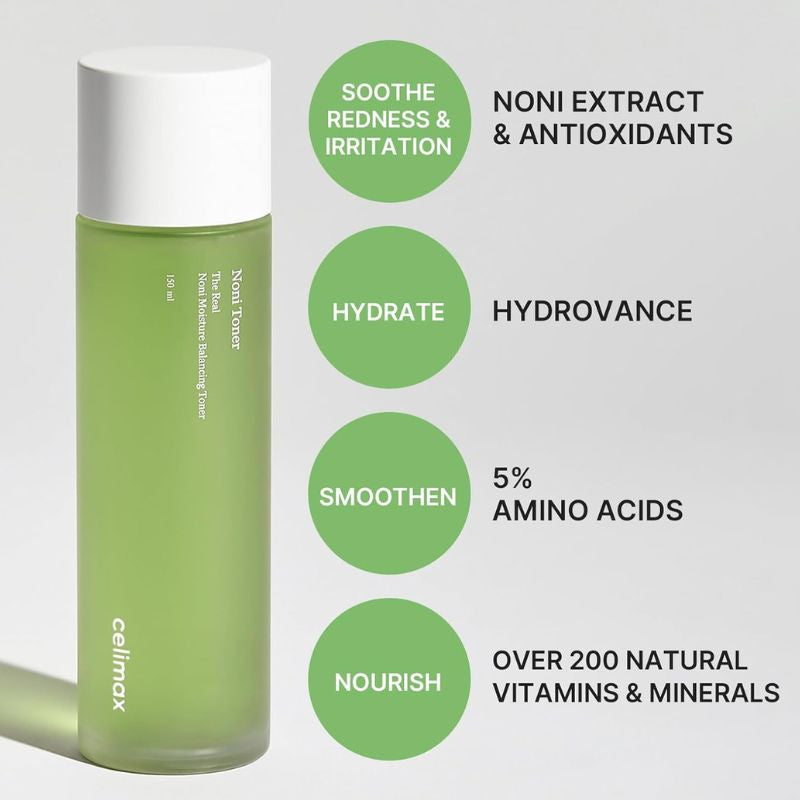  noni toner that balances skin moisture