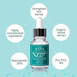 Cos De BAHA Niacinamide 20% + Zinc PCA 4% Serum