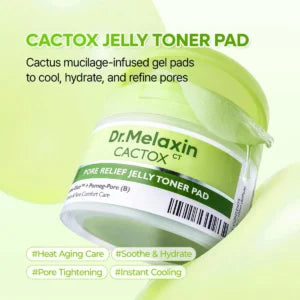 Dr.Melaxin Cactox Pore Relief Jelly Toner Pad