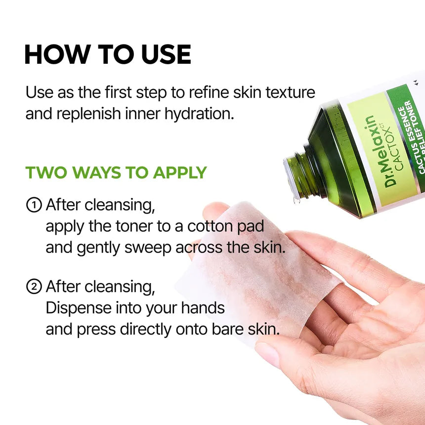 Dr.Melaxin Cactox CT Cactus Essence Pore Relief Toner