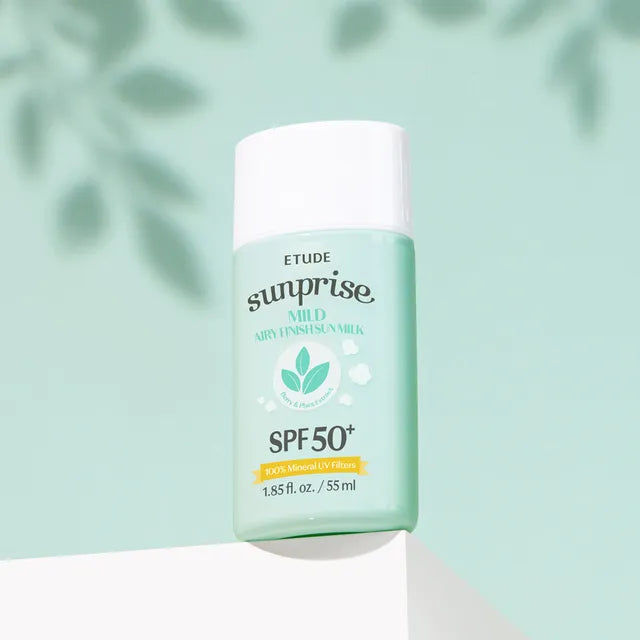 ETUDE HOUSE Sunprise Mild Airy Finish Sun Milk — SPF protection