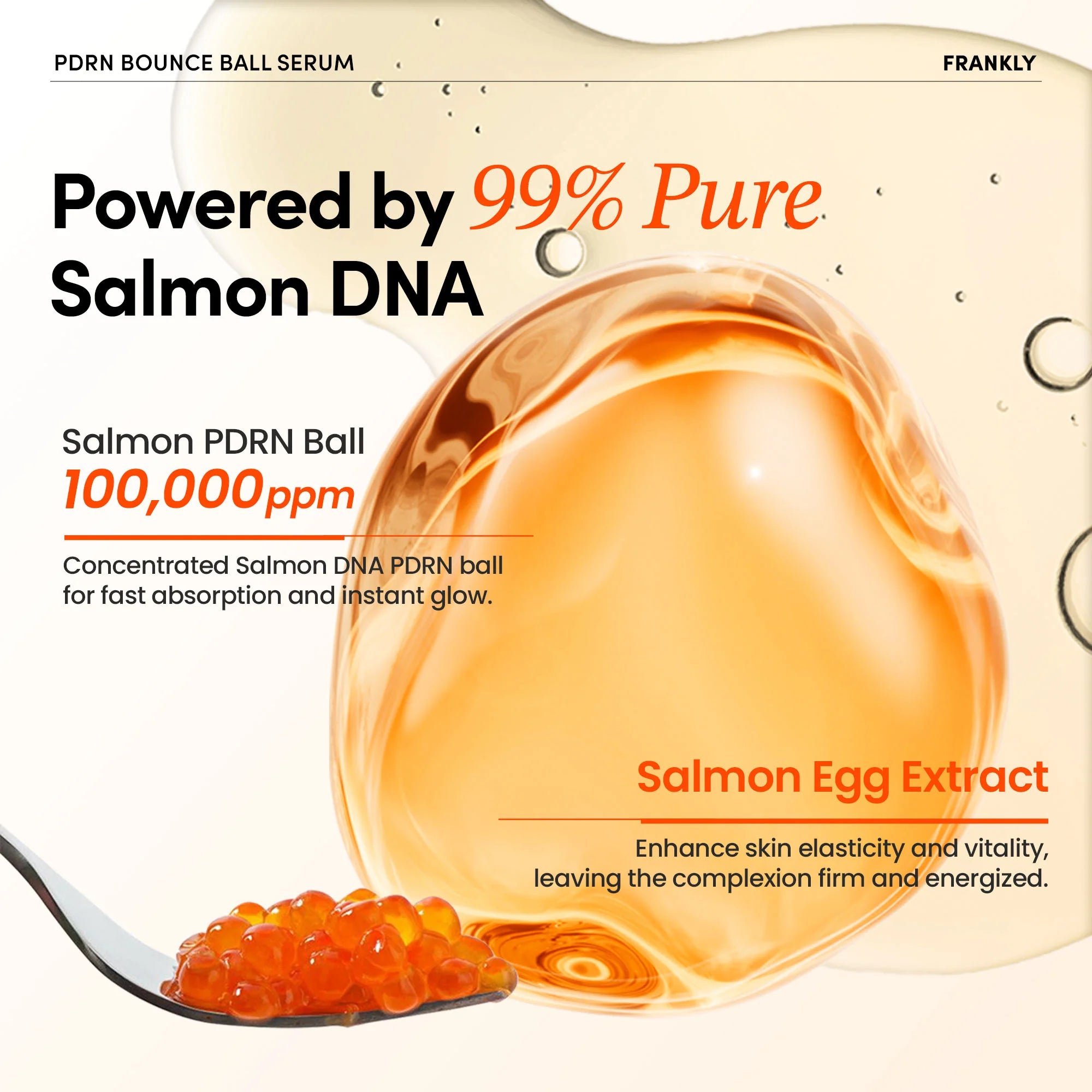 FRANKLY Salmon PDRN Bounce Ball Serum