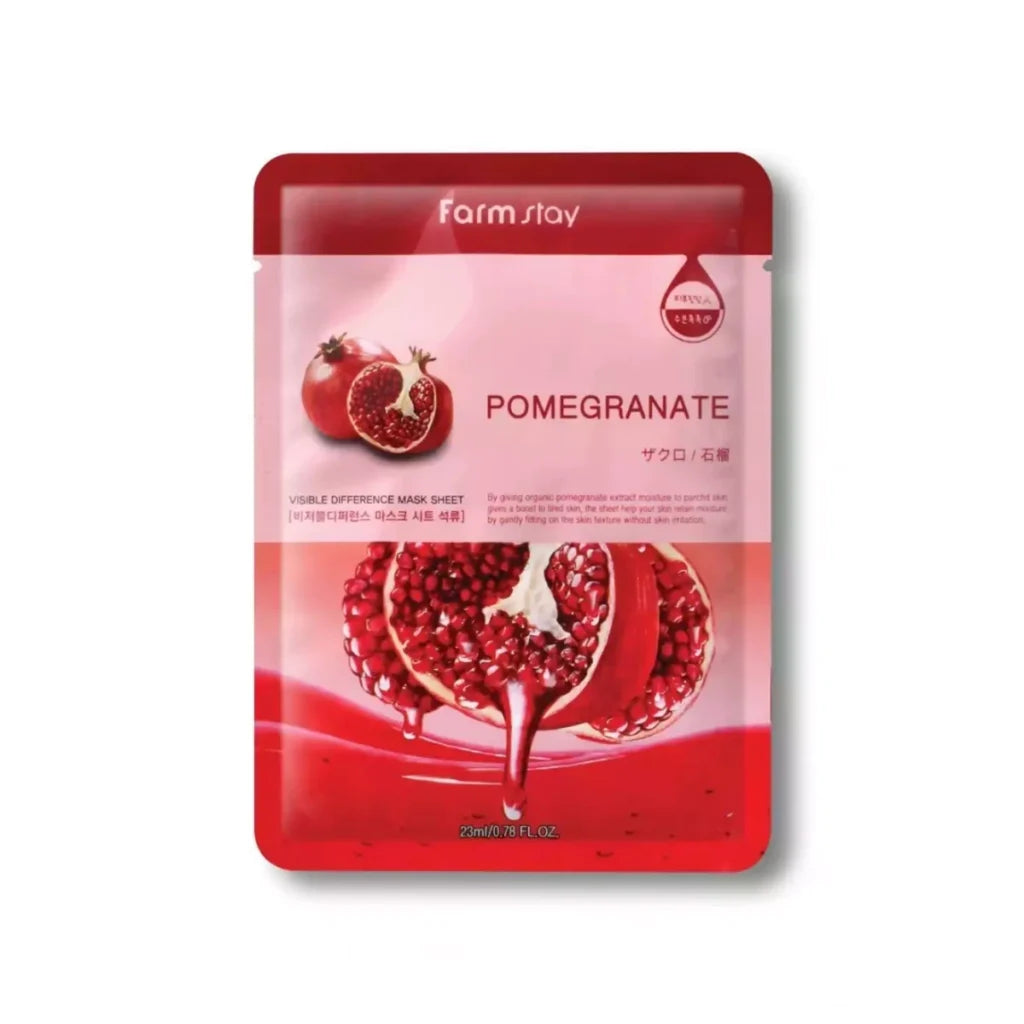 Farmstay Visible Difference Mask Sheet Pomegranate (1ea)