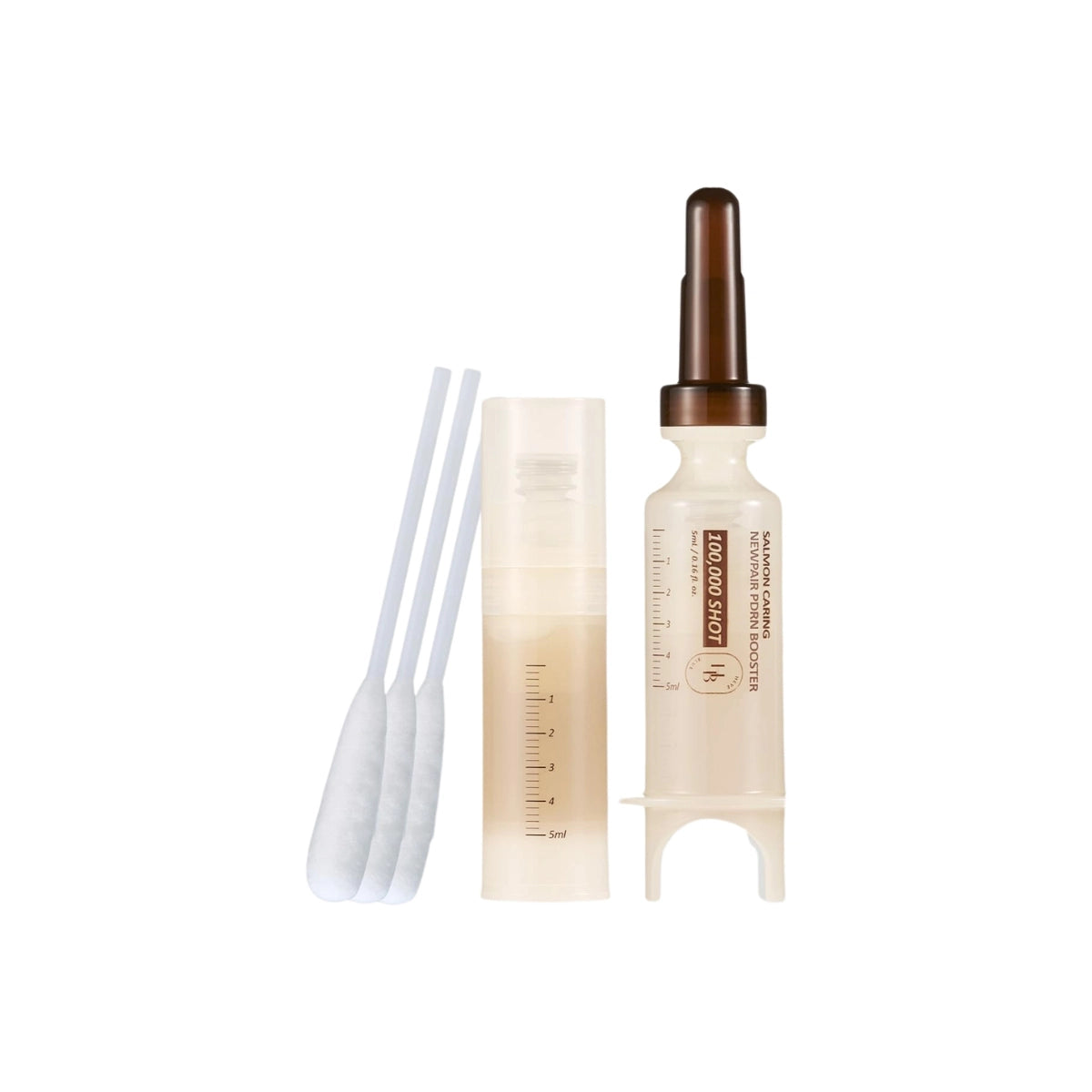 HEVEBLUE Salmon Caring Newpair PDRN Booster 100,000 Shot Essence