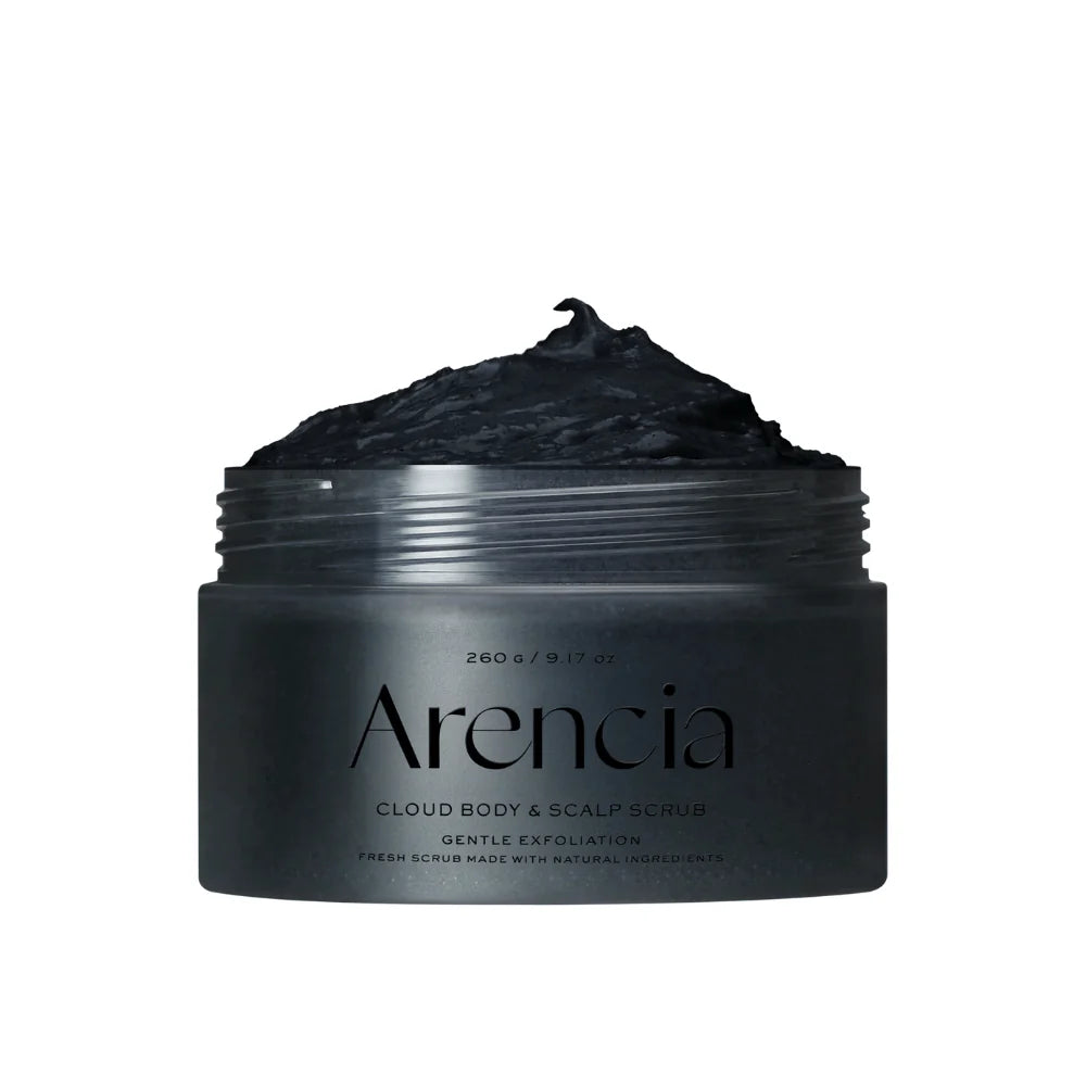 Arencia Cloud Body & Scalp Scrub Black