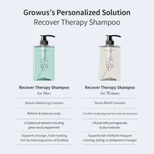 GROWUS Recover Therapy Shampoo for Men