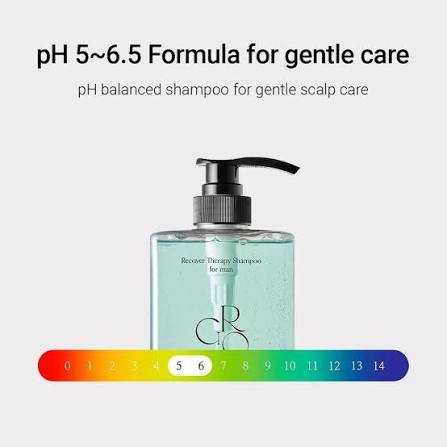GROWUS Recover Therapy Shampoo for Men — helps strengthen and recover damaged hair