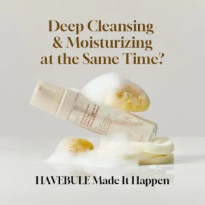 HEVEBLUE Salmon Caring Centella Bubble cleanser