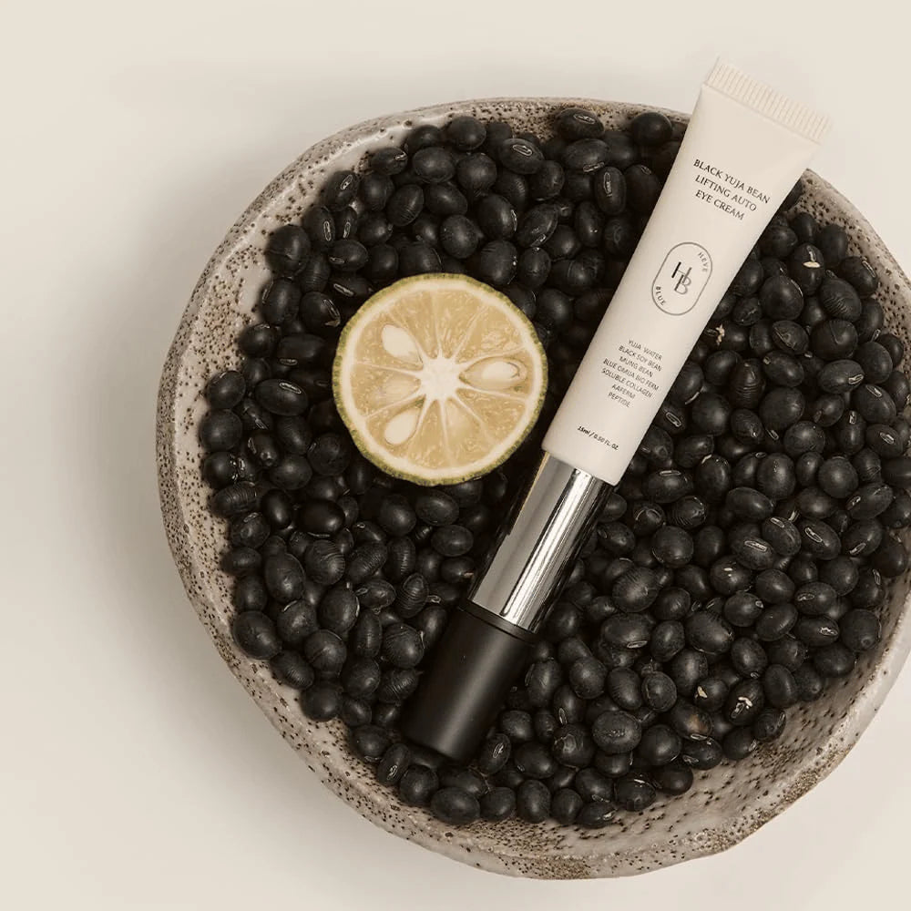 HEVEBLUE Black Yuja Bean Lifting Auto Eye Cream