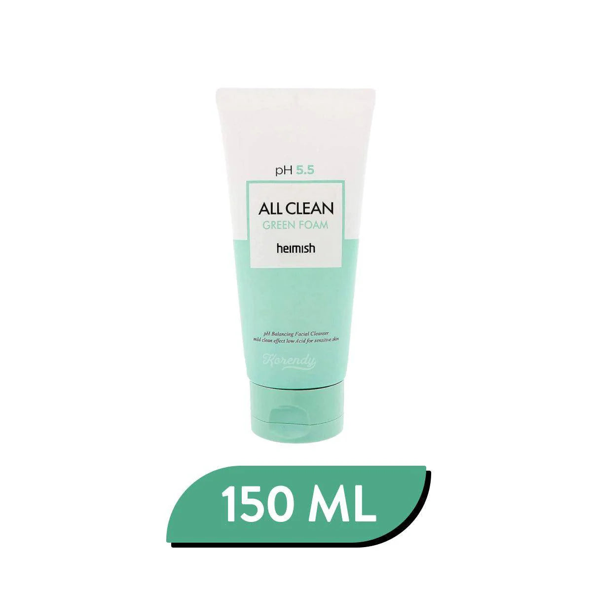 heimish pH 5.5 All Clean Green Foam