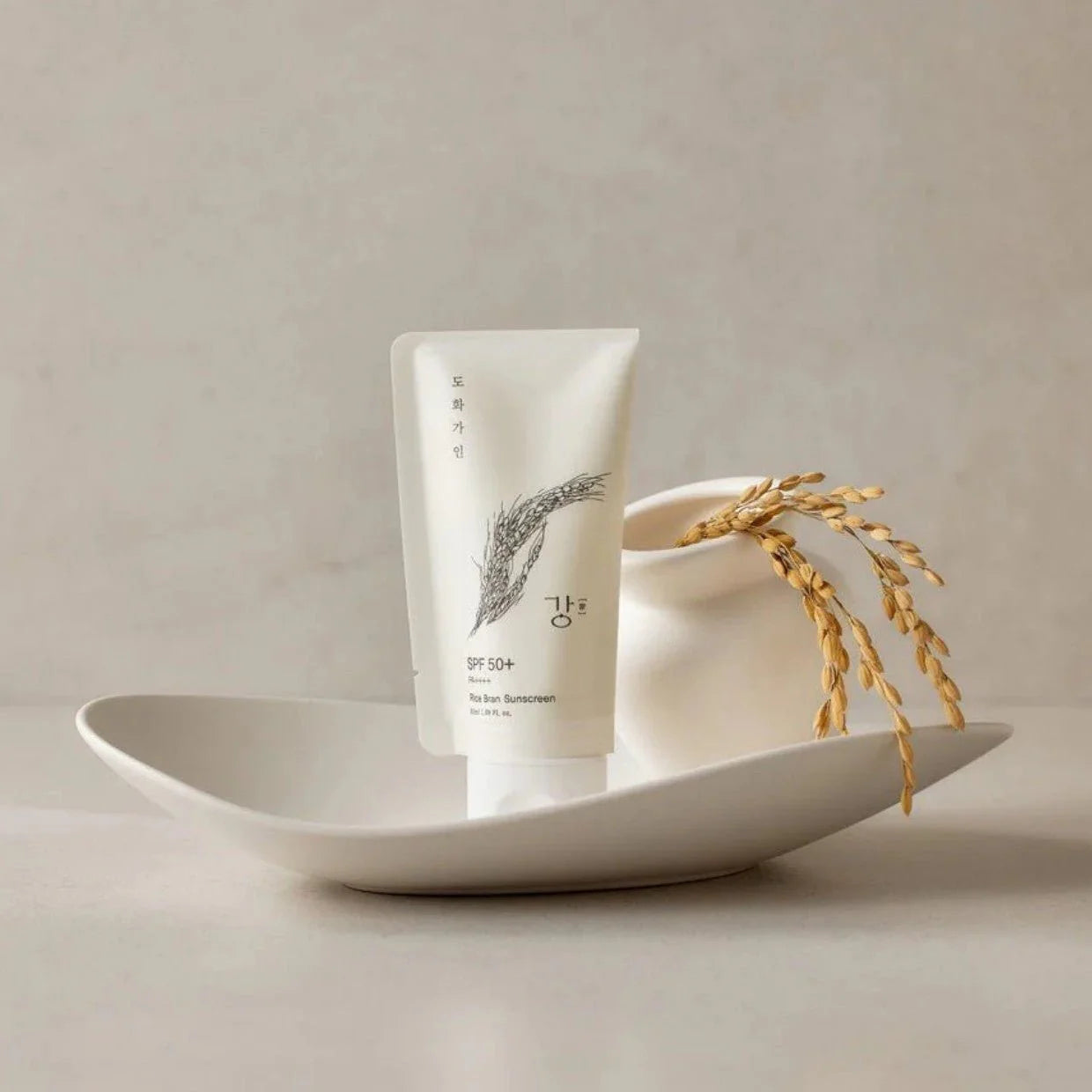 House of Dohwa Rice Bran Sunscreen — lightweight daily SPF with rice bran